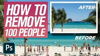 How to remove anything from a photo - Photoshop Tutorial