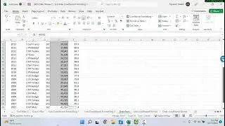 MOS Skills Review 2   Conditional Formatting