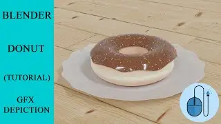 Make a Donut under 8 mins | Blender Tutorial