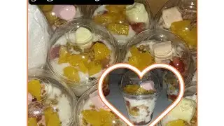 Negocio rentable 🤑🤑🤑 Yogurt con frutas 🍓🍑
