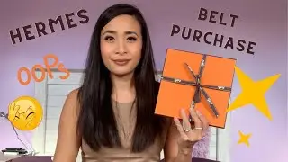 Hermes Belt 13 mm Unboxing..... Whooops!