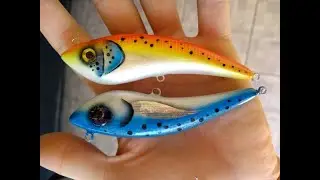 Isca artificial feita à mão! (handmade lure)
