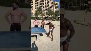 Gymnasts take on Table Tennis