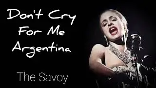 1981 Patti LuPone Don't Cry For Me Argentina at The Savoy Evita