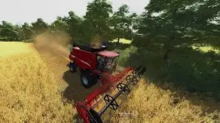 Oat Harvesting | Contract Field | FS22 | Game Play#1