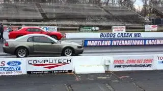 11 sec NA 2v Mustang pass