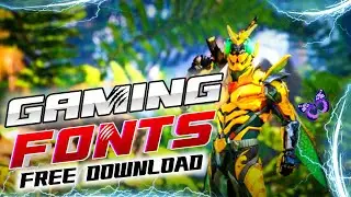 Top 10 Gaming Font Free Download | Gaming Fonts For Pixellab | Gaming Fonts | OC EDITING