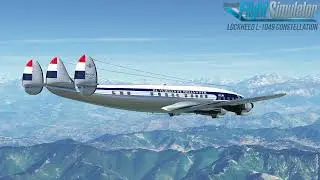 Microsoft Flight Simulator 2020 - Lockheed Constellation - Himalayan Scenery