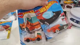 Hot Wheels Sky Boat и грузовик от Хот Вилс. Гонка Hot Wheels