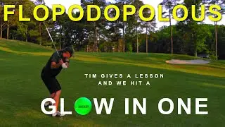 How to hit a high flop shot | Glow golf ball review
