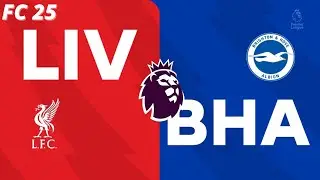 Liverpool vs Brighton & Hove Albion | Premier League | EA FC 25 |