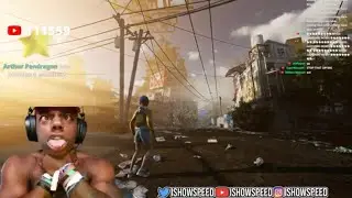 Ishowspeed falls all the way down to the floor on only up and goes CRAZY (hilarious) 😂😂