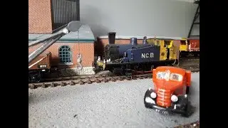 Test running around Broadway Colliery - OO gauge Model Railway