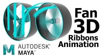 3D Modeling and Animating a Fan/Propeller in Autodesk Maya | Part 2/2