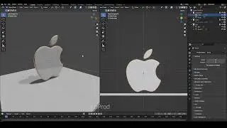How To Make Apple Logo In Blender in few minutes | 2023 New