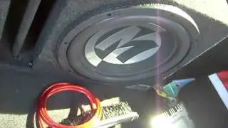 Memphis Pr 12s after cap install and amp bridged
