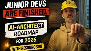 Junior Devs Are Finished. Here's the AI-Architect Roadmap for 2026