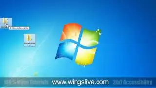 First Look at the Windows 7 Interface - Wingslive.com - Windows Video Tutorials from Wingslive.com