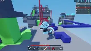 Bedwars speedrunner vs 3 hunters