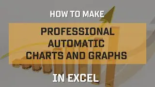 How to make Professional Automatic Charts and Graphs in MS Excel