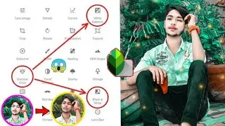 Snapseed New style Aqua blue & brown tone photo editing | Snapseed photo editing | Photo editing