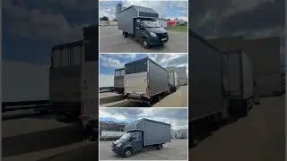 Самый сложный еврофургон с надстройкой над кабиной для газели Некст.