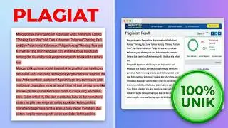 Cek Plagiarisme Gratis, Cocok untuk Karya Tulis Apapun