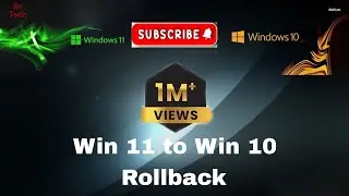windows 11 to windows 10 rollback full video