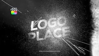 Apple Motion Template: Grunge Logo Scribbles Brush
