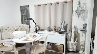 Quick Craft Room Tour & Start of a French Journal