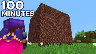 How Much NETHERITE Can I Get in 100 Minutes?