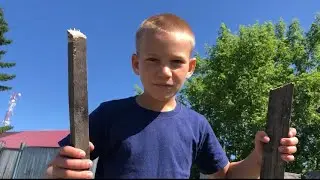 Делаем оружия из дерева!