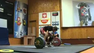 Daniel Bajer podrzut 138 kg