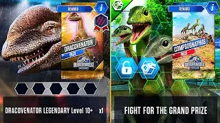 DRACOVENATOR PACK DRACOVENATOR BATTLE | JURASSIC WORLD THE GAME