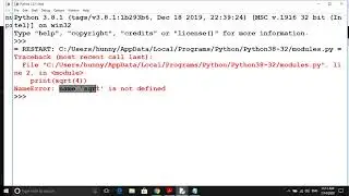Built-in functions (Math module) in Python.