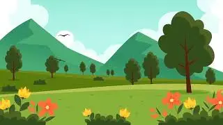 Background Animasi pemandangan alam || no copyright - Animasi Green