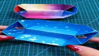 Beautiful Box Idea with Paper #shorts #diy #art #craft #bff #gift #fun #asmr #kids #youtubeshorts