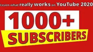 How to Get 1000 SUBSCRIBERS on YouTube FREE  💥
