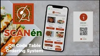 SCANén (QR Code Table Ordering System) PROTOTYPE