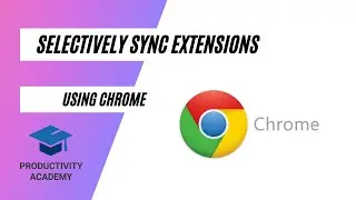 How To Not Sync Chrome Extensions Between Computers & Devices