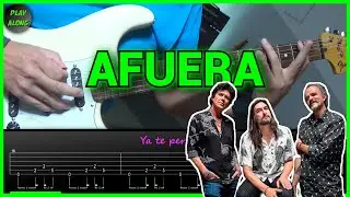 ✅ Caifanes - Afuera ✅ Electric Guitar Cover | Guitar Tutorial.