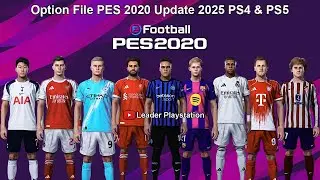 Option File PES 2020 Update 2025 V10 PS4 & PS5