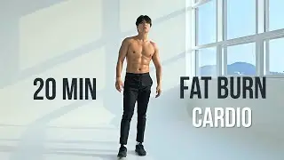 20 Min Fat Burning CARDIO Workout | Standing ABS | No Equipment | 20분 지방 연소 운동 | 서서 하는 복근 운동