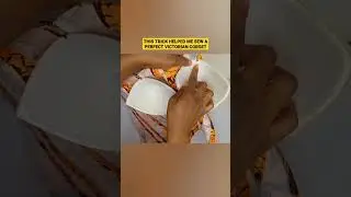 This trick helped me sew a perfect Victorian corset #shortsafrica