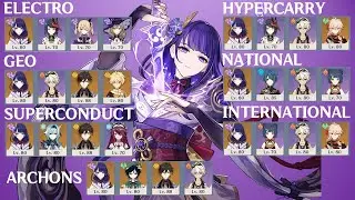Raiden Shogun - Team Comp Guide - How she became Eternal in Spiral Abyss | Genshin Impact v2.4
