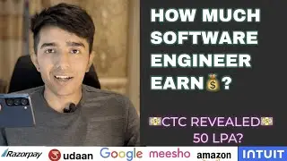 How much Software Engineer Earn? | CTC REVEALED | Software Engineer Salary