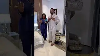 Maurice Sam and I ( watch till the end to see the reason for our happiness)