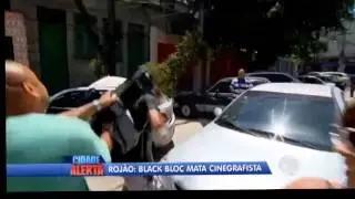 Após ser ameaçado, cinegrafista agride jovem em frente à delegacia