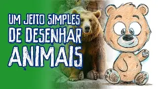 Como DESENHAR ANIMAIS! Qualquer CRIANÇA consegue | Ivan Querino