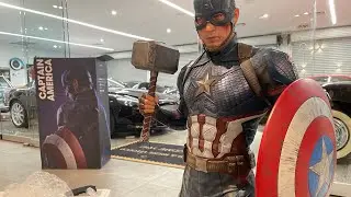 1/2 captain America statue - Queen studios